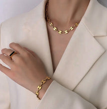 Load image into Gallery viewer, Coffee Bean Link Bracelet