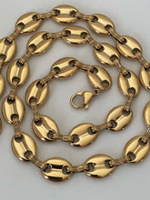 Load image into Gallery viewer, Coffee Bean Link Necklace