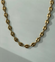 Load image into Gallery viewer, Coffee Bean Link Necklace