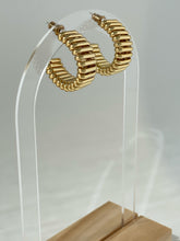 Load image into Gallery viewer, Angela Wrapped Hoop Earrings