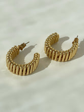Load image into Gallery viewer, Angela Wrapped Hoop Earrings