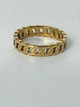 Load image into Gallery viewer, Cuban Etched Ring