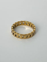 Load image into Gallery viewer, Cuban Etched Ring