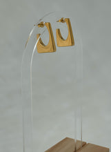 Load image into Gallery viewer, Josette Geo Hoop Earrings