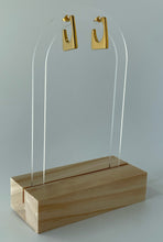 Load image into Gallery viewer, Josette Geo Hoop Earrings