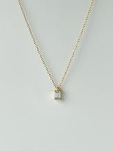 Load image into Gallery viewer, Mini Emerald Cut Pendant