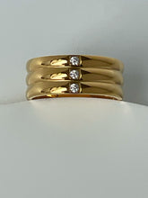 Load image into Gallery viewer, Tripoli Stacked Stone Ring