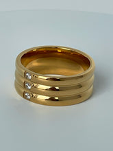 Load image into Gallery viewer, Tripoli Stacked Stone Ring