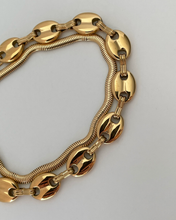 Load image into Gallery viewer, Coffee Bean Link Bracelet
