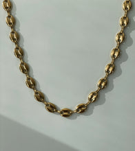 Load image into Gallery viewer, Coffee Bean Link Necklace

