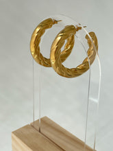 Load image into Gallery viewer, Camila Twisted Hoop Earrings
