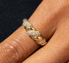 Load image into Gallery viewer, Crystal Croissant Ring
